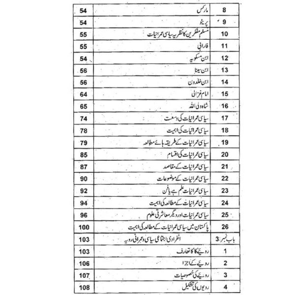 Siyasi Imaraniat - Political Sociology - Image 3