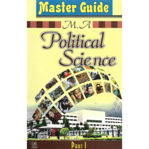 Book Cover of Master Guide MA Political Science Part 1 for Punjab University