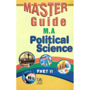 Book Cover of Master Guide MA Political Science Part 2 for Punjab University