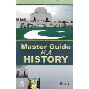 Book Cover of Master Guide MA History Part 1 for Punjab University