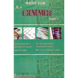 Book Cover of Master Guide MA Economics Part 1