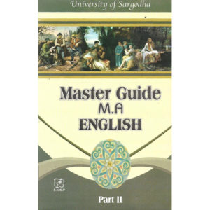 Book Cover of Master Guide MA English Part 2 for Sargodha University