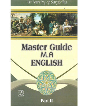Book Cover of Master Guide MA English Part 2 for Sargodha University