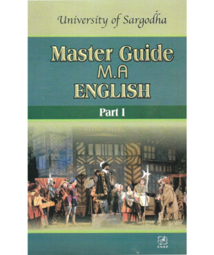 Book Cover of Master Guide MA English Part 1 for Sargodha University