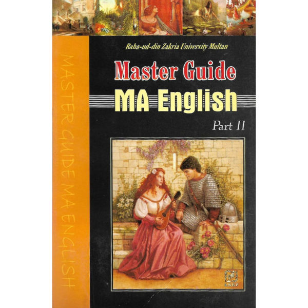 Book Cover of Master Guide MA English Part 2 Bahauddin Zakariya University Multan