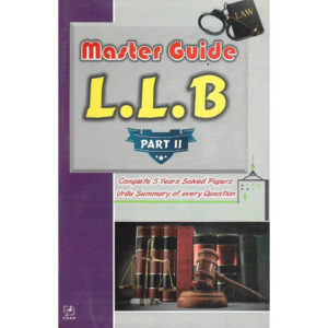 Book Cover of Master Guide LLB Part 2