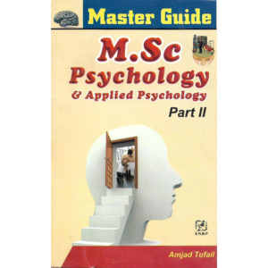 Book Cover of Master Guide MSc Psychology and Applied Psychology Part 2