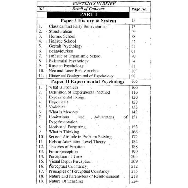 Master Guide MA Psychology (Urdu) 2 Years in one Volume - Image 3