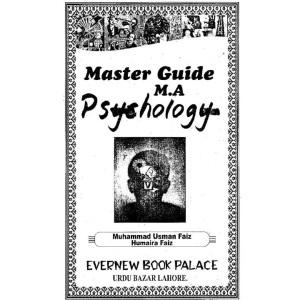 Master Guide MA Psychology 2 Years in one Volume - Image 2