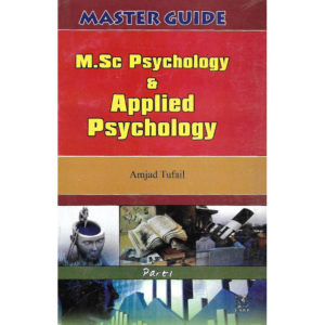 Book Cover of Master Guide MSc Psychology and Applied Psychology Part 1