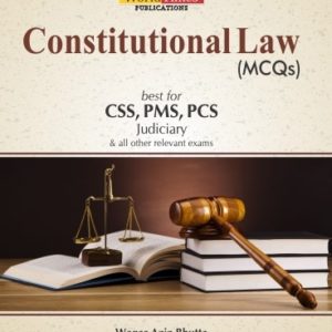 Buy Constitutional Law MCQs for CSS by Waqar Aziz Bhutta JWT