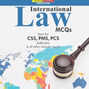 Book Cover of International Law MCQs CSS by Waqar Aziz Bhutta