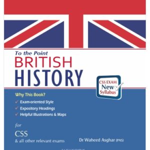 Book Cover of o The Point British History by Dr Waheed Asghar JWT