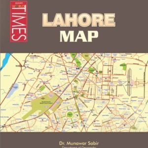 Book Cover of Lahore Map by Dr Munawar Sabir JWT