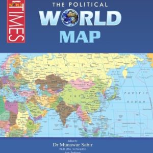 Book Cover of The Political World Map by Dr Munawar Sabir by JWT