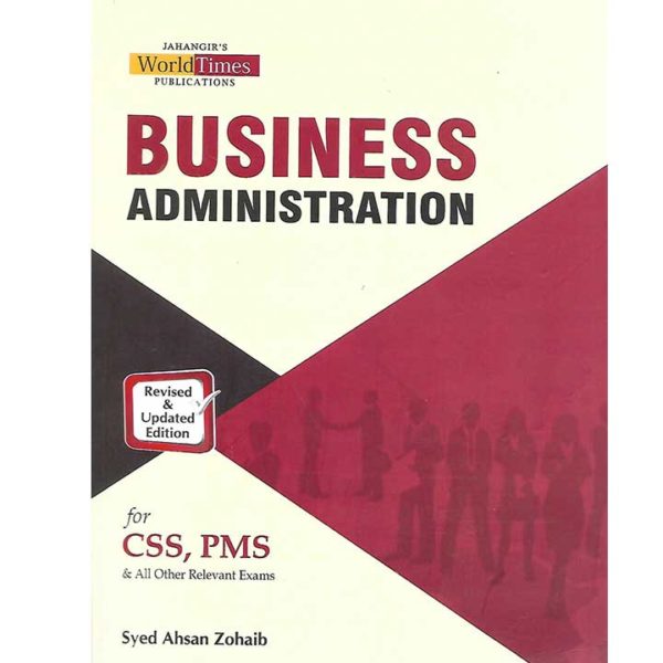 Business Administration CSS by Syed Ahsan Zohaib