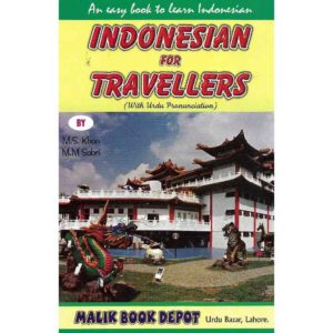 Book Cover of Indonesian language book - Indonesian for Travelers