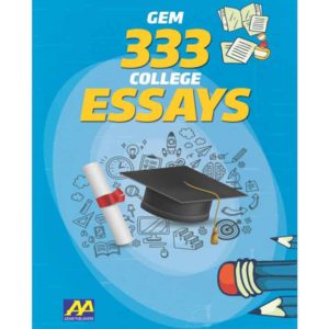 Book Cover of GEM 333 college Essays English Book