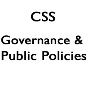 Governance & Public Policies