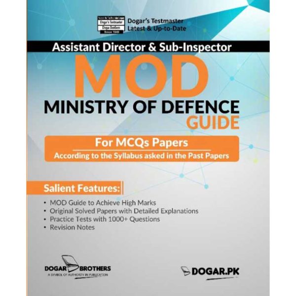 Assistant Director & Sub-Inspector (MOD) Guide for MCQs Paper