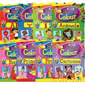 Set of 12 Coloring Books